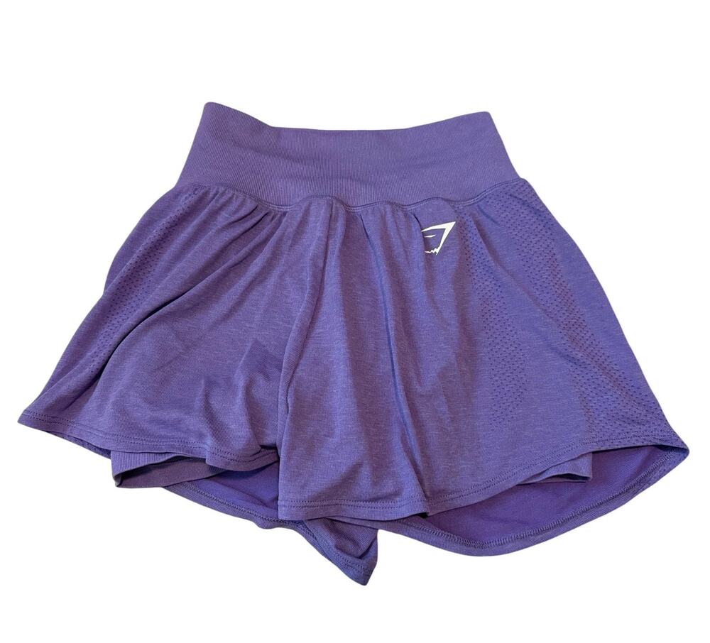 Gymshark Vital Seamless 2.0 2-in-1 Shorts Purple Size S Small EUC